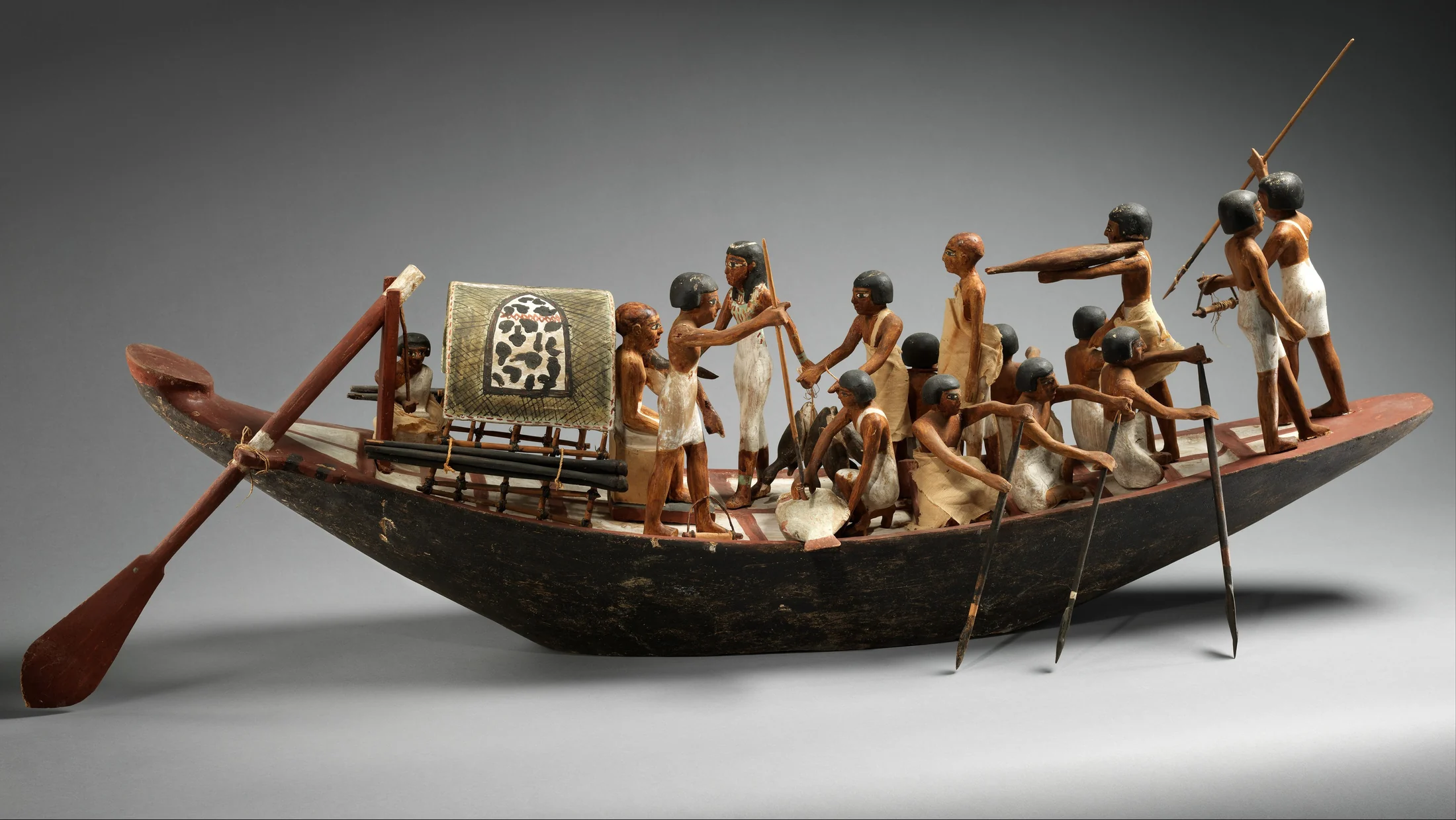 Model Sporting Boat associated with Meketre, The Met accession 20.3.6