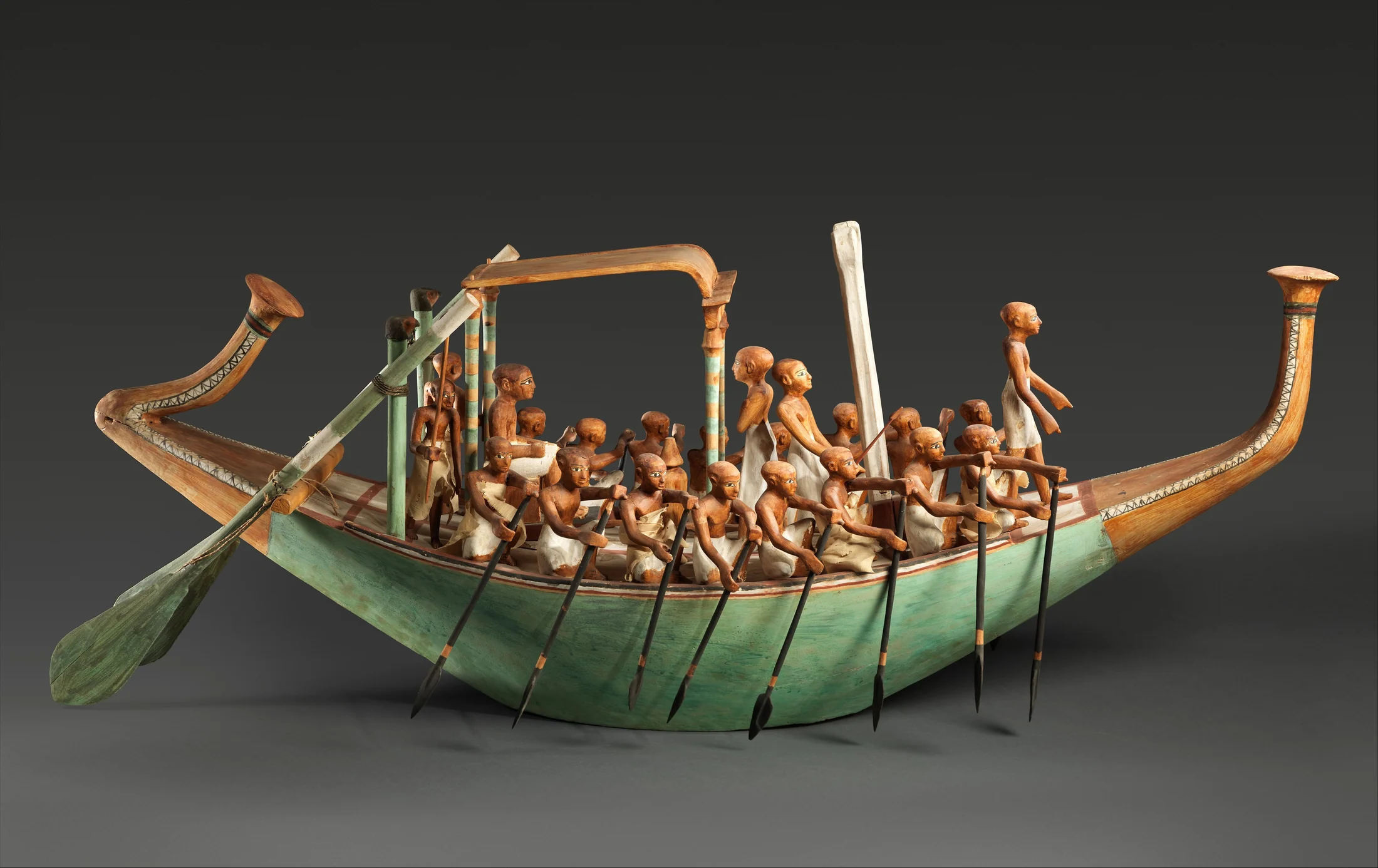 Model Paddling Boat — The Metropolitan Museum of Art, accession 20.3.5
